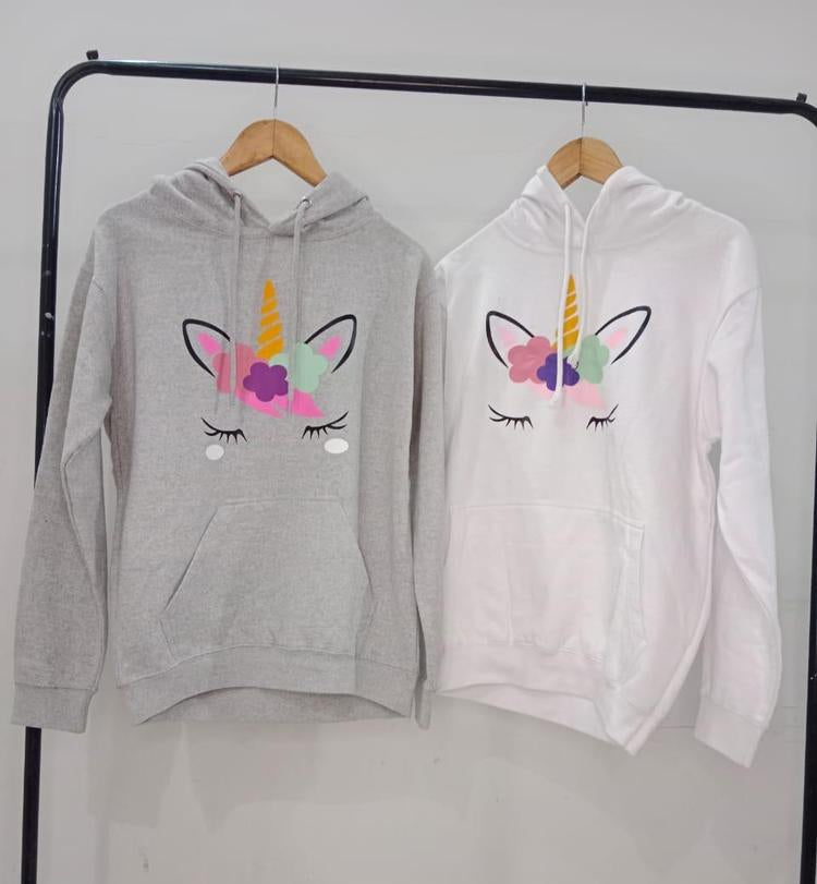 Women Printed Hoodies Pack of 2